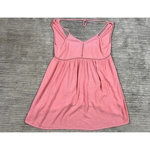 Salt Life Top Womens Large Pink Sleeveless‎ 100% Rayon Casual